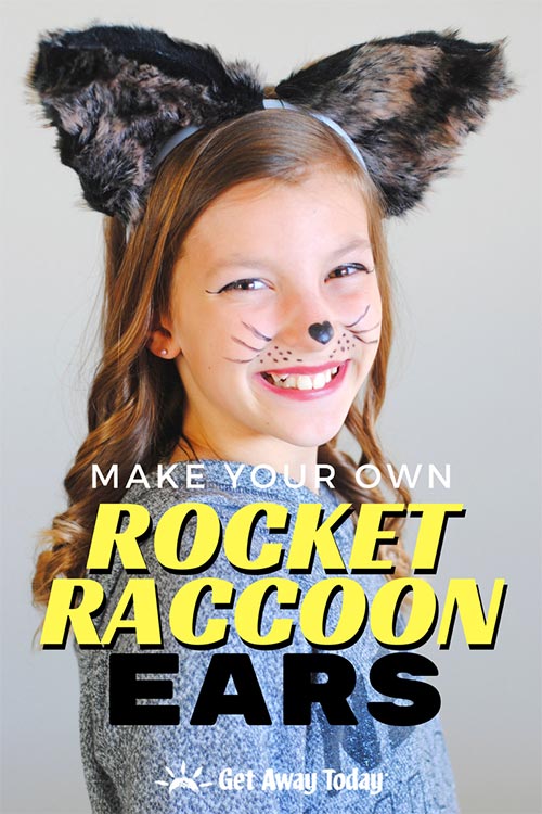 How To Make Your Own Rocket Raccoon Ears || Get Away Today