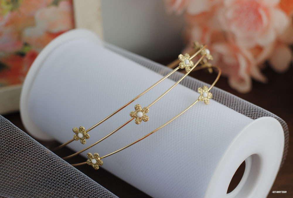 Rose Gold Minnie Mouse Ears Headband