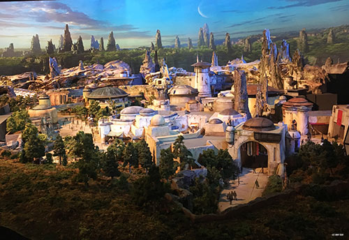 Star Wars Countdown Calendar - Star Wars Land Diagram