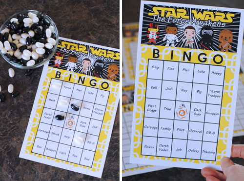 Star Wars Bingo Cards