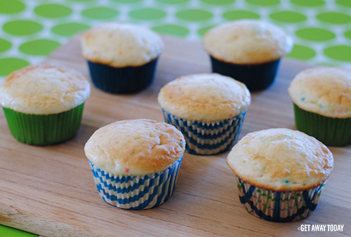 Toy Story Alien Cupcakes Unfrosted