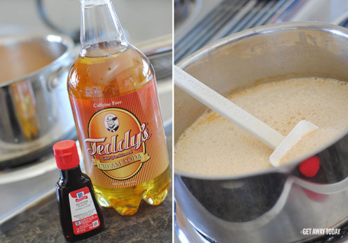 Harry Potter Butterbeer Served Warm Soda